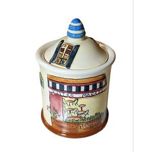 The Sakura Table "PARIS BISTRO" Gracey Knight Jar Canister 7"